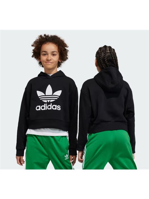 cropped hoodie ADIDAS ORIGINAL | IJ9719BLACK